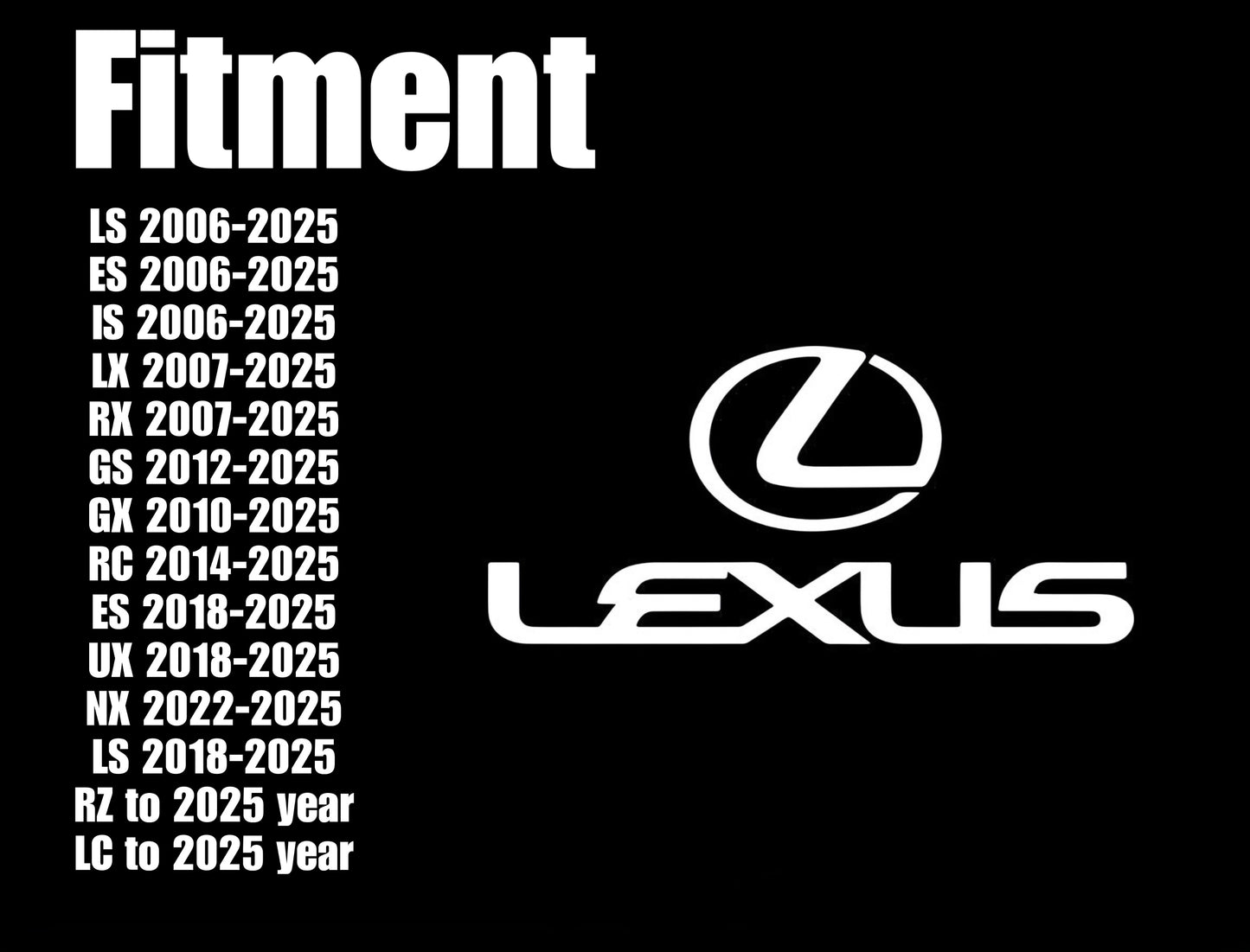 LEXUS Door Lights Logo