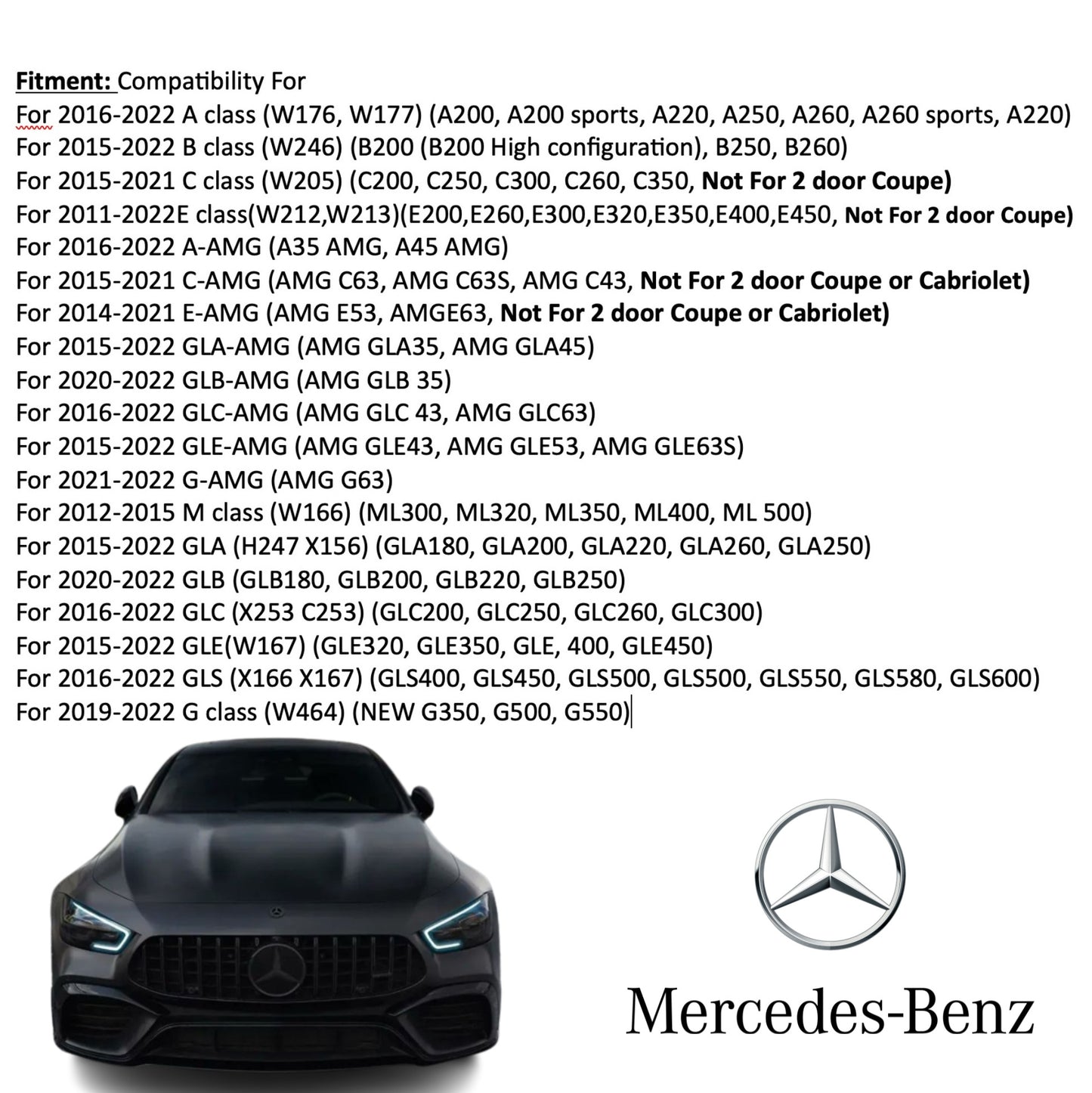 Mercedes Benz Door Lights 4PCS