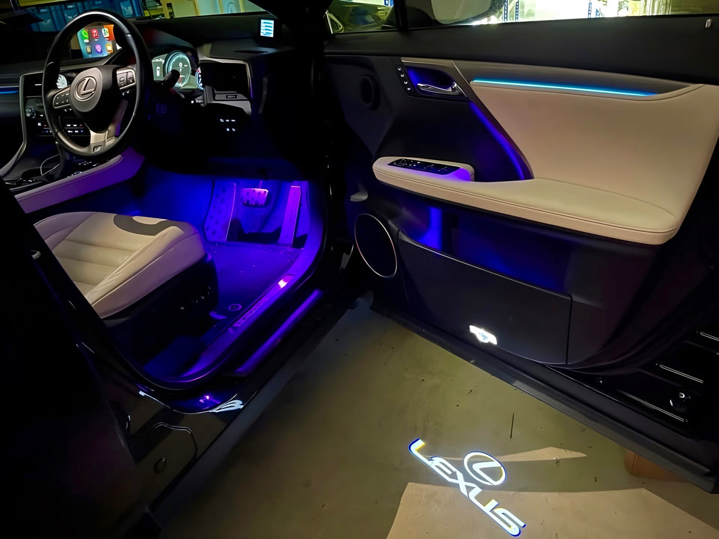 LEXUS Door Lights Logo